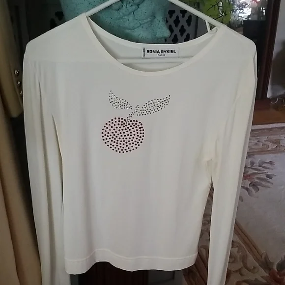 Top Sonia By Sonia Rykiel - Taille S - Multicolore - Coton - Occasion Très Bon état